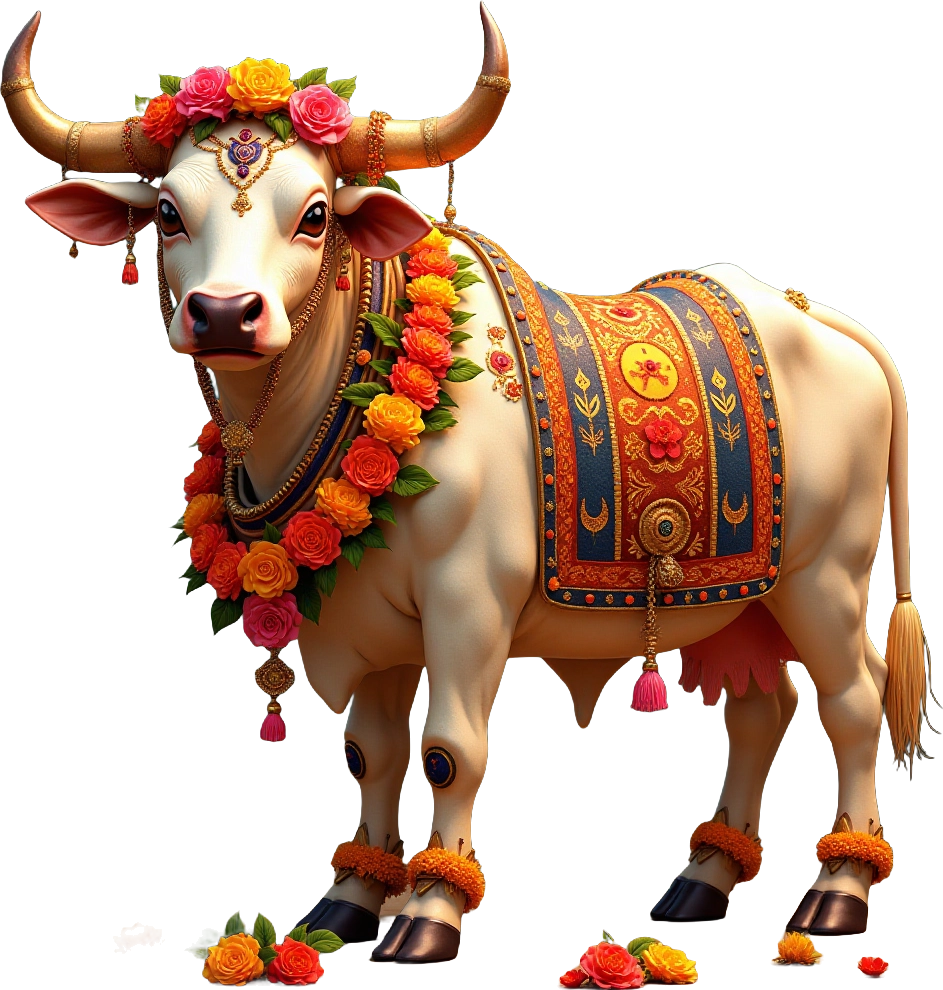 Festive Indian Bull